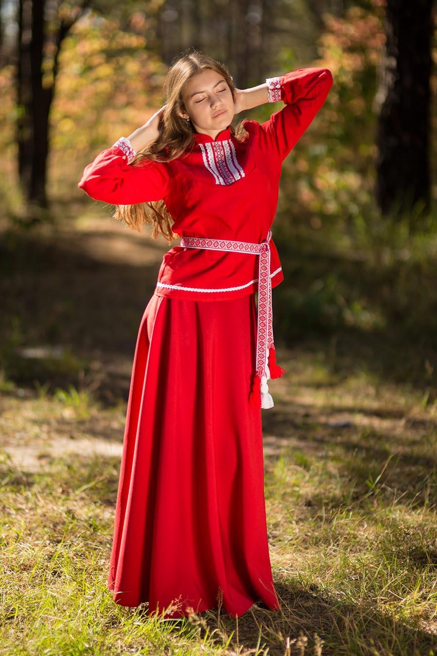 Underwear Women in Slavic costumes in Batam