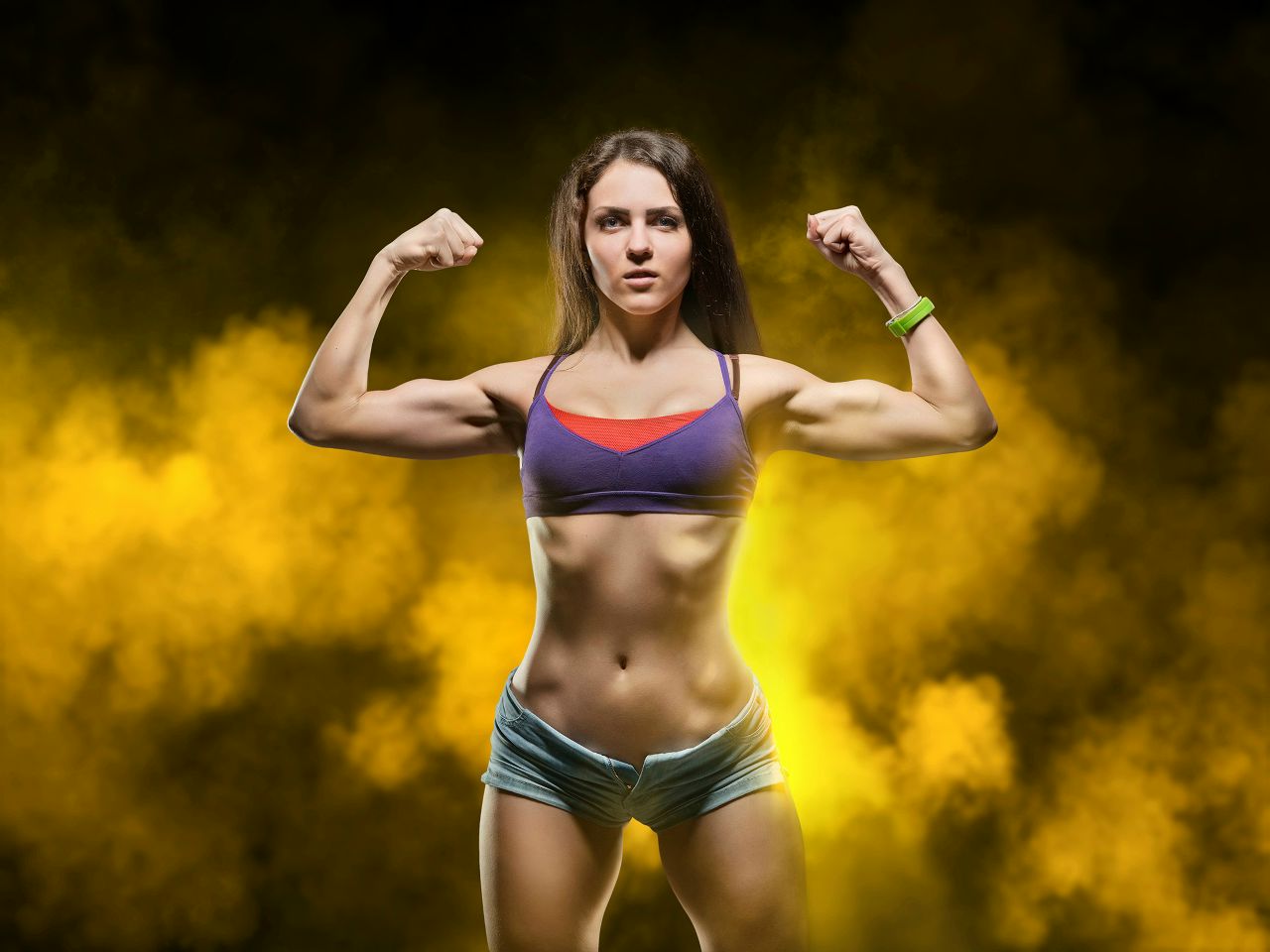 Athletic girls in Batam